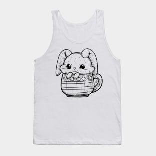 Bunny in a Cup Tank Top